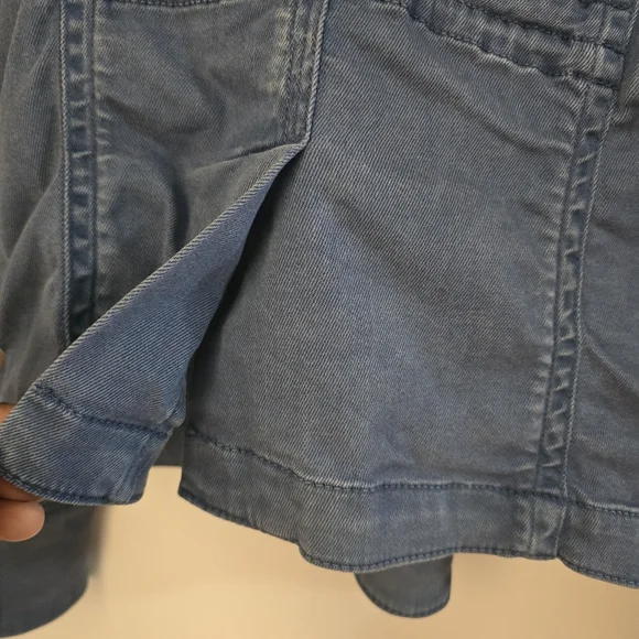 BURBERRY Blue Utility Jacket - Picture 7 of 12